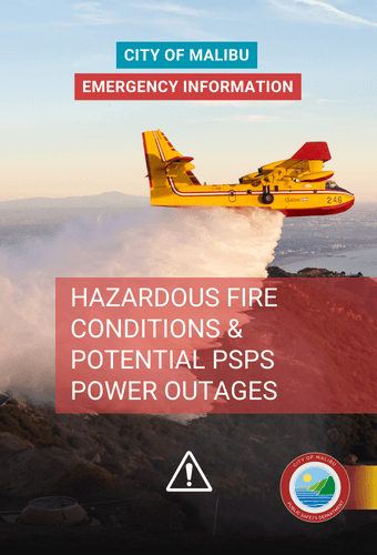 fire conditions psps newsflash