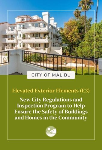 City of Malibu approves ordinance for safety of elevated exterior elements of buildings in Malibu