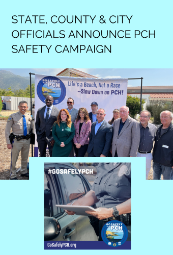 PCH SAFETY CAMPAIGN press conf newsflash