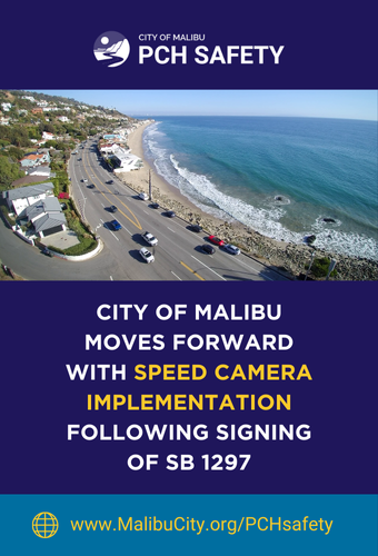 SB1297 update newsflash with image of pch and cars