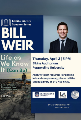 malibu library speaker series earth month 4.3.25