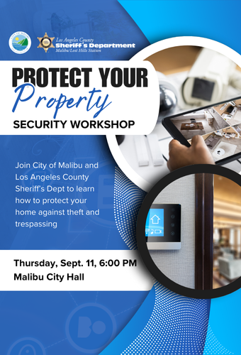 Protecting Your Property Informational Session newsflash 9.11.2025