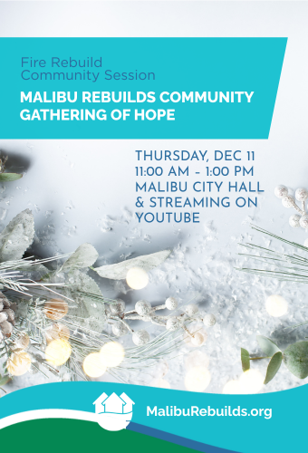 CDD rebuild social holiday gathering newsflash 12.11.2025